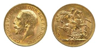 Coins, South Africa, George V (1910-1936),