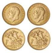 Coins, South Africa, George V (1910-1936),