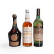 A selection of spirits,