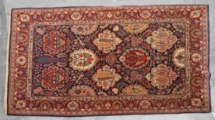 A pair of Persian Keshan rugs,