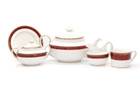 A Spode Bordeaux pattern tea service,
