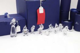 A Swarovski crystal Walt Disney Snow White group,
