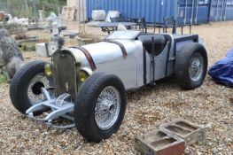 A unique scratch-built 'Bentley' petrol model car,