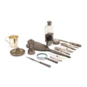 A German silver mug,