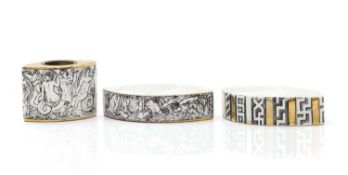 Two Fornasetti ceramic dishes,