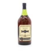 A gallon bottle of J&F Martell cognac,