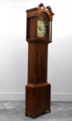 A George III inlaid mahogany longcase clock,