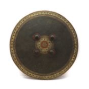 An Indo-Persian dhal or shield,