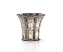 A Danish silver beaker,