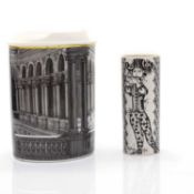 A Rosenthal Fornasetti oval vase,