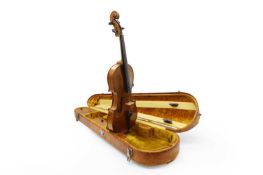 A late 19th century violin,