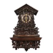 A Black Forest cuckoo clock,