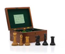 A Jacques Staunton chess set,