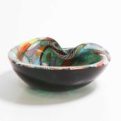 An AVEM style glass bowl,