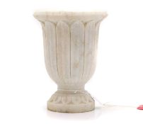 A marble composition urn,