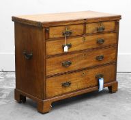 A George III mahogany Batchelor’s chest,
