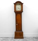 A George III mahogany longcase clock,