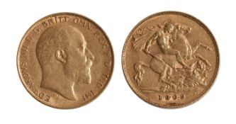 Coins, Great Britain, Edward VII (1901-1910),