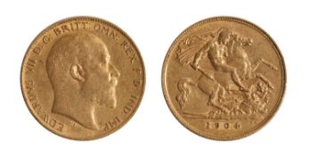 Coins, Great Britain, Edward VII (1901-1910),