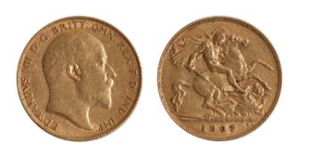 Coins, Great Britain, Edward VII (1901-1910),