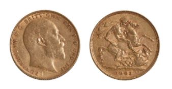 Coins, Great Britain, Edward VII (1901-1910),