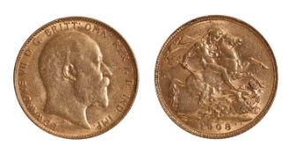 Coins, Great Britain, Edward VII (1901-1910),