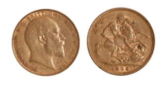 Coins, Great Britain, Edward VII (1901-1910),