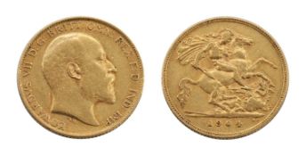 Coins, Great Britain, Edward VII (1901-1910),