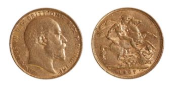 Coins, Great Britain, Edward VII (1901-1910),