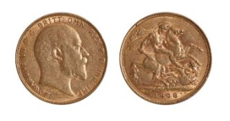 Coins, Great Britain, Edward VII (1901-1910),