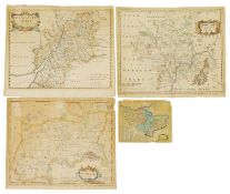 Morden: Four Maps (all 41 x 34cm & hand coloured): Gloucestershire;