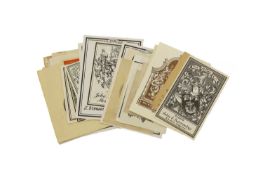 A collection of some 237 BOOKPLATES. 17th. To 20th. Century,