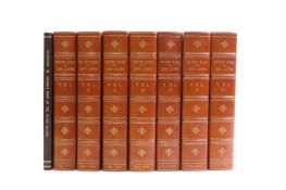 With Autograph Letter: Lilford, Lord: Colourd figures of the Birds of the British Islands, 7 Vols.