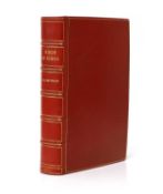 Sangorski & Sutcliffe Fine Binding: Smythies, Bertram E: Birds of BURMA.