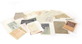 DIABETES: A collection of some 55 medical publications of ephemera