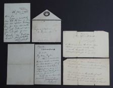 Major Eden C Showers: Letters and papers relating to him,