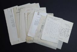Autograph & Typed letters Signed: 1- Dame Kathleen Lonsdale: