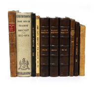 Eight GLASGOW Directories: GLASGOW Post-Office Annual Directory,