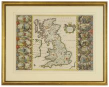 JANSSON, J: Britannia prout divisa suit temporibus Anglo-Saxonium