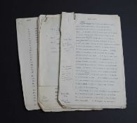 ANDRADE, Edward Neville da Costa: 1- High Vacuum- A 24 Page Manuscript