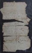 Autograph Letter, Signed: Stuart, Charles Edward, 'Bonnie Prince Charlie',
