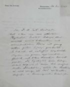 Signed letters from Two German Nobel Prize winning Physicists, etc.