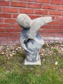 A Zimbabwean carved sculpture,