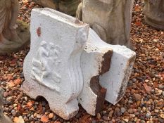 A modern garden bench,