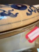 A pair of Chinese shaped enamelled dishes,