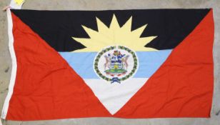 An Antiguan governor's flag,