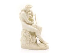 A Copeland Parian ware figure of Lurline,