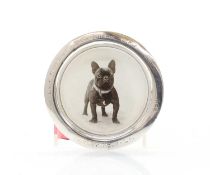 1908 silver Champion dog show prize,