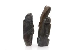 Two Shona sculptures,