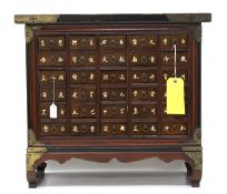 A Chinese medicine cabinet,